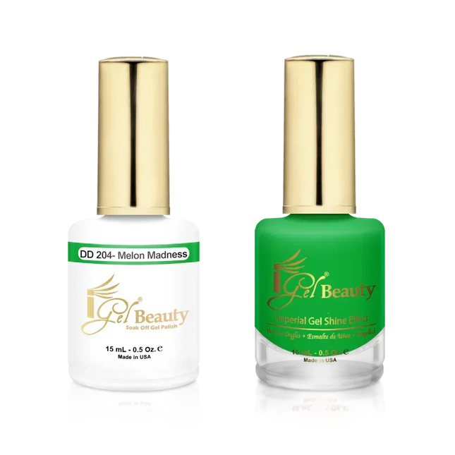 iGel Matching Duo Gel Polish 0.5oz - #204 Melon Madness - TTT Nails Supply