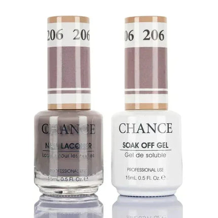 Cre8tion CHANCE Matching Duo Gel Polish 0.5oz - #206 - TTT Nails Supply