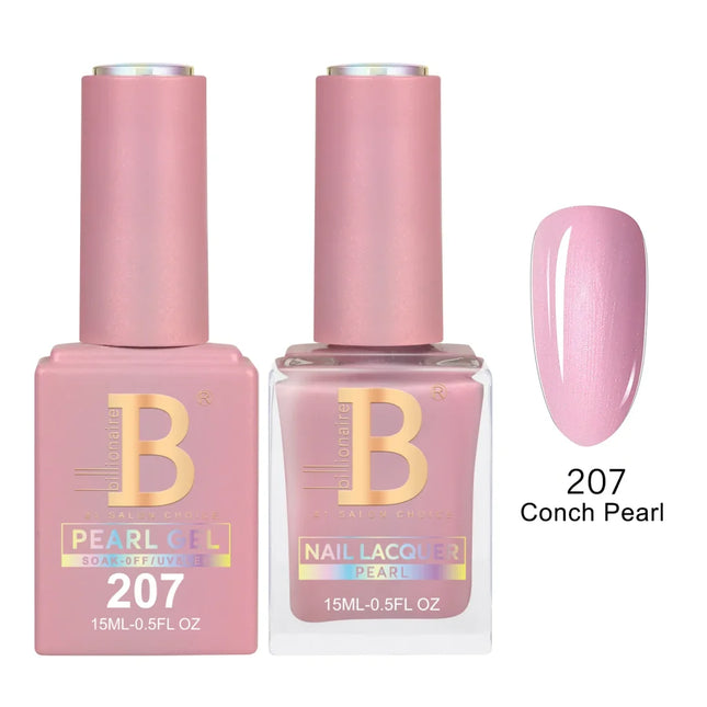 Billionaire Imperial Duo Matching – #201 - 256 Gel Polish + Lacquer (0.5oz / 15ml)