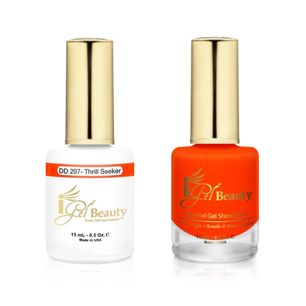 iGel Matching Duo Gel Polish 0.5oz - #207 Thrill Seeker - TTT Nails Supply