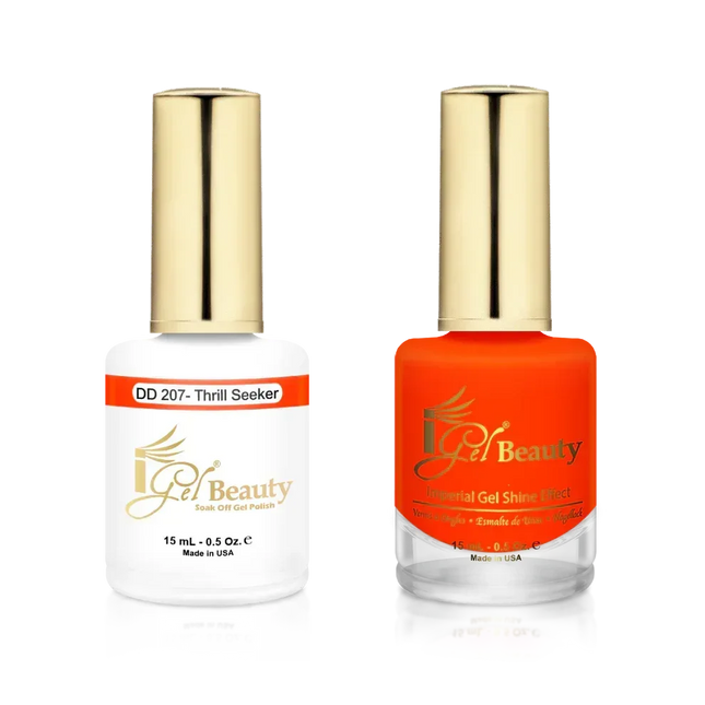 iGel Matching Duo Gel Polish 0.5oz - #207 Thrill Seeker - TTT Nails Supply