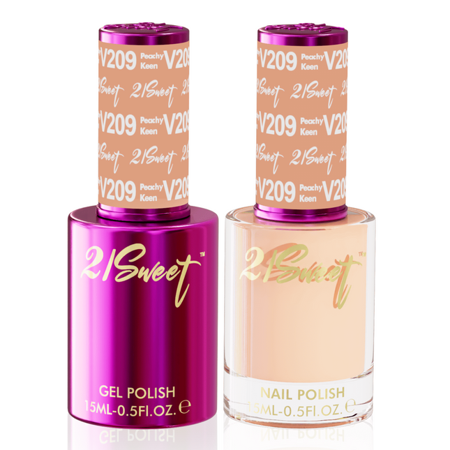 21Sweet - Gel & Lacquer Duo (#201 - #290) - NEW 2024