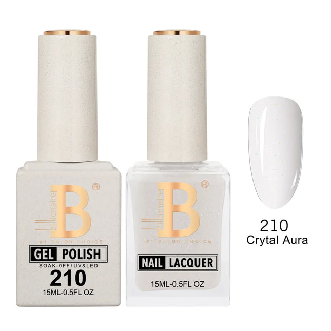 Billionaire Imperial Duo Matching – #201 - 256 Gel Polish + Lacquer (0.5oz / 15ml)