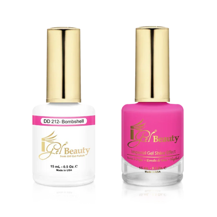 iGel Matching Duo Gel Polish 0.5oz - #212 Bombshell - TTT Nails Supply