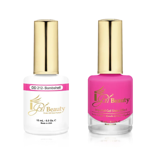 iGel Matching Duo Gel Polish 0.5oz - #212 Bombshell - TTT Nails Supply