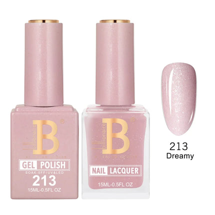 Billionaire Imperial Duo Matching – #201 - 256 Gel Polish + Lacquer (0.5oz / 15ml)