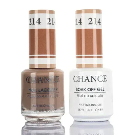 Cre8tion CHANCE Matching Duo Gel Polish 0.5oz - #214 - TTT Nails Supply