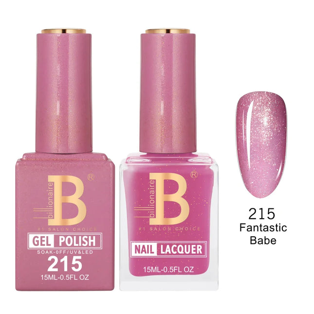 Billionaire Imperial Duo Matching – #201 - 256 Gel Polish + Lacquer (0.5oz / 15ml)