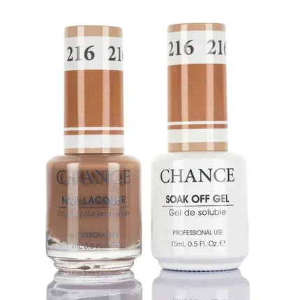 Cre8tion CHANCE Matching Duo Gel Polish 0.5oz - #216 - TTT Nails Supply
