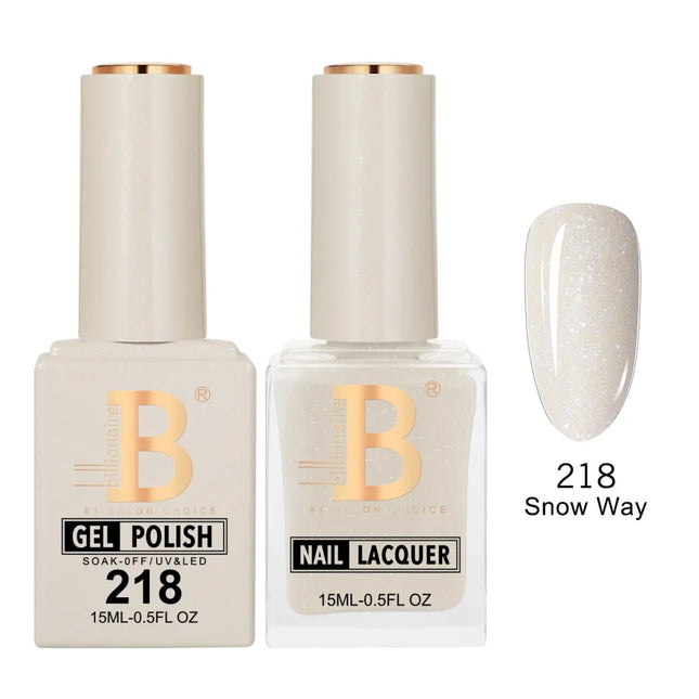 Billionaire Imperial Duo Matching – #201 - 256 Gel Polish + Lacquer (0.5oz / 15ml)