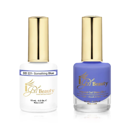 iGel Matching Duo Gel Polish 0.5oz - #221 Something Blue - TTT Nails Supply