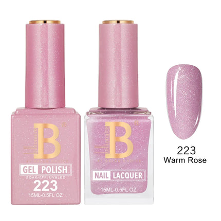 Billionaire Imperial Duo Matching – #201 - 256 Gel Polish + Lacquer (0.5oz / 15ml)