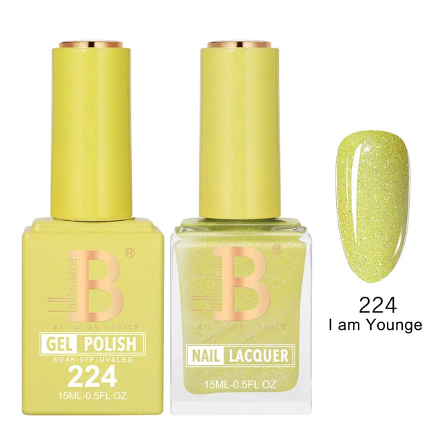 Billionaire Imperial Duo Matching – #201 - 256 Gel Polish + Lacquer (0.5oz / 15ml)