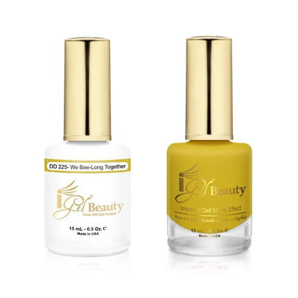 iGel Matching Duo Gel Polish 0.5oz - #225 We Bee-Long Together - TTT Nails Supply