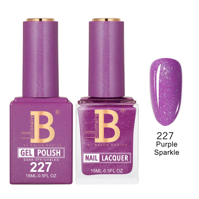 Billionaire Imperial Duo Matching – #201 - 256 Gel Polish + Lacquer (0.5oz / 15ml)