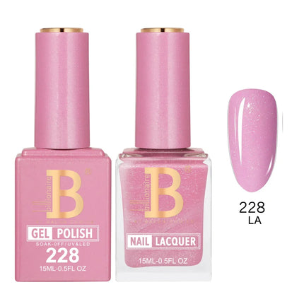 Billionaire Imperial Duo Matching – #201 - 256 Gel Polish + Lacquer (0.5oz / 15ml)