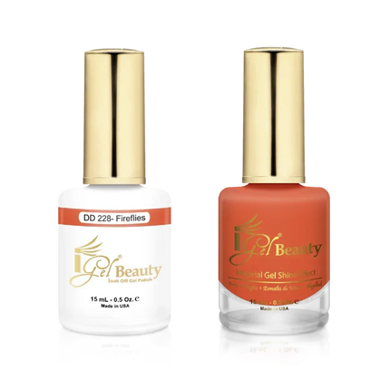iGel Matching Duo Gel Polish 0.5oz - #228 Fireflies - TTT Nails Supply