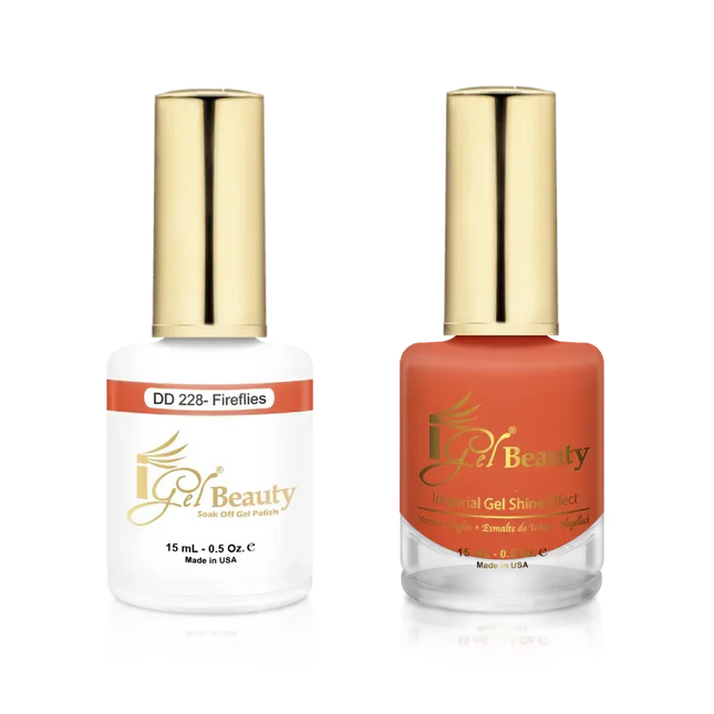 iGel Matching Duo Gel Polish 0.5oz - #228 Fireflies - TTT Nails Supply