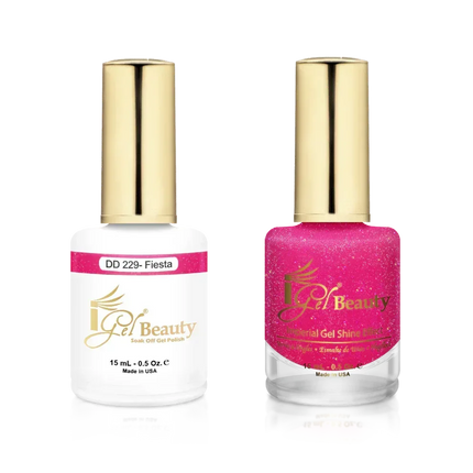 iGel Matching Duo Gel Polish 0.5oz - #229 Fiesta - TTT Nails Supply