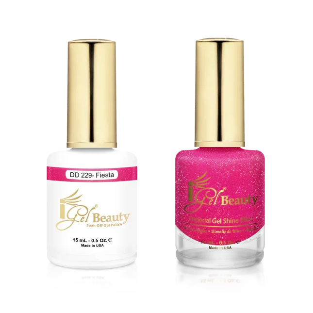 iGel Matching Duo Gel Polish 0.5oz - #229 Fiesta - TTT Nails Supply