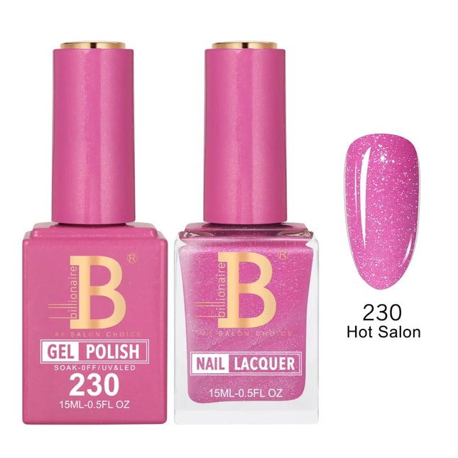 Billionaire Imperial Duo Matching – #201 - 256 Gel Polish + Lacquer (0.5oz / 15ml)