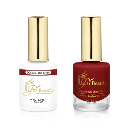 iGel Matching Duo Gel Polish 0.5oz - #230 The Siren - TTT Nails Supply