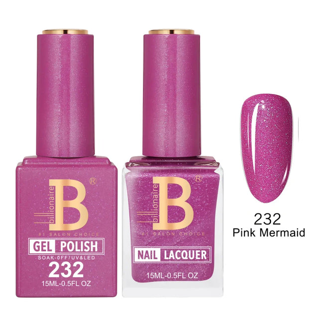 Billionaire Imperial Duo Matching – #201 - 256 Gel Polish + Lacquer (0.5oz / 15ml)