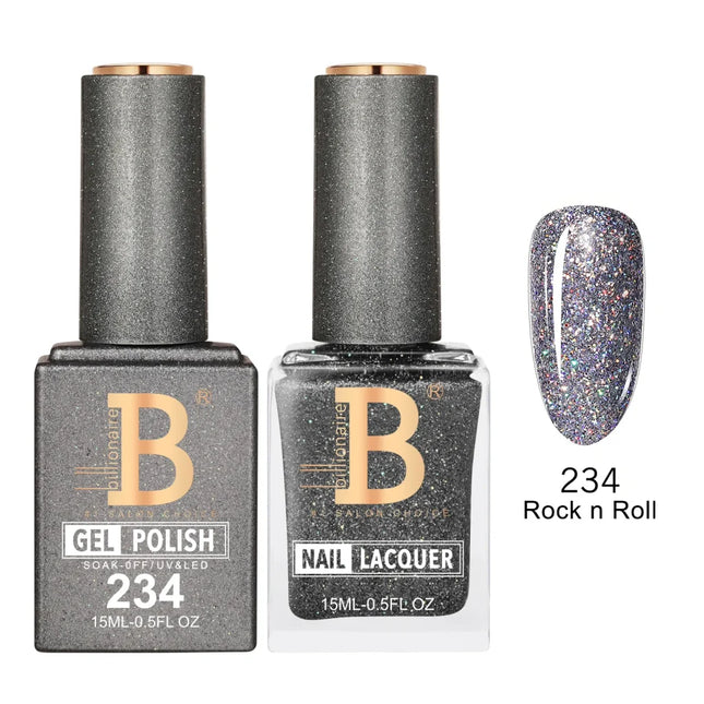 Billionaire Imperial Duo Matching – #201 - 256 Gel Polish + Lacquer (0.5oz / 15ml)
