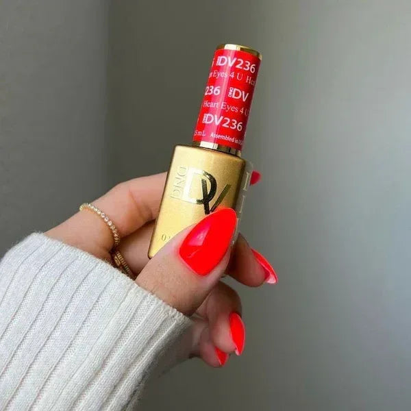 DND DIVA Duo Matching Color - #236 Heart Eyes 4 U - TTT Nails Supply
