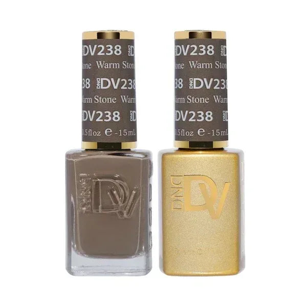 DND DIVA Duo Matching Color - #238 Warm Stone - TTT Nails Supply