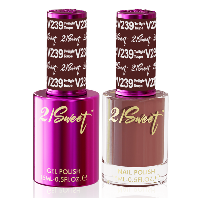 21Sweet - Gel & Lacquer Duo (#201 - #290) - NEW 2024