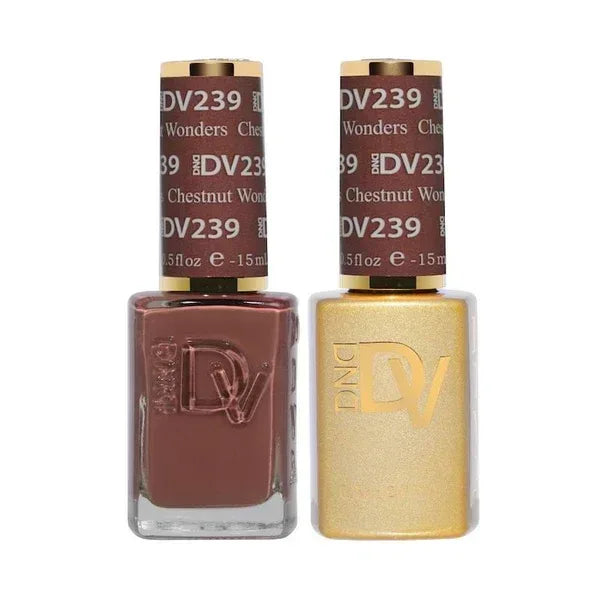 DND DIVA Duo Matching Color - #239 Chestnut Wonders - TTT Nails Supply