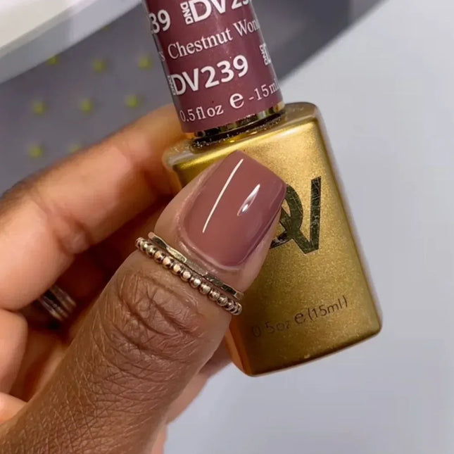 DND DIVA Duo Matching Color - #239 Chestnut Wonders - TTT Nails Supply