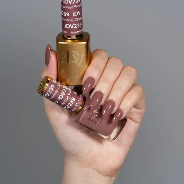 DND DIVA Duo Matching Color - #239 Chestnut Wonders - TTT Nails Supply