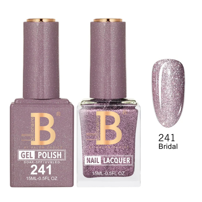 Billionaire Imperial Duo Matching – #201 - 256 Gel Polish + Lacquer (0.5oz / 15ml)