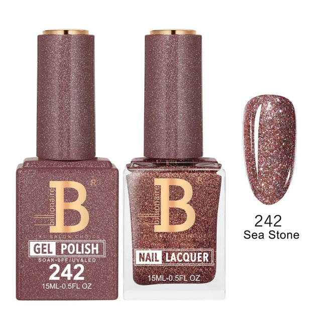 Billionaire Imperial Duo Matching – #201 - 256 Gel Polish + Lacquer (0.5oz / 15ml)