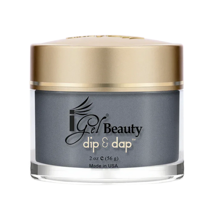 iGel Dip & Dap 2in1 Powder 2oz - #242 Black Pearl - TTT Nails Supply