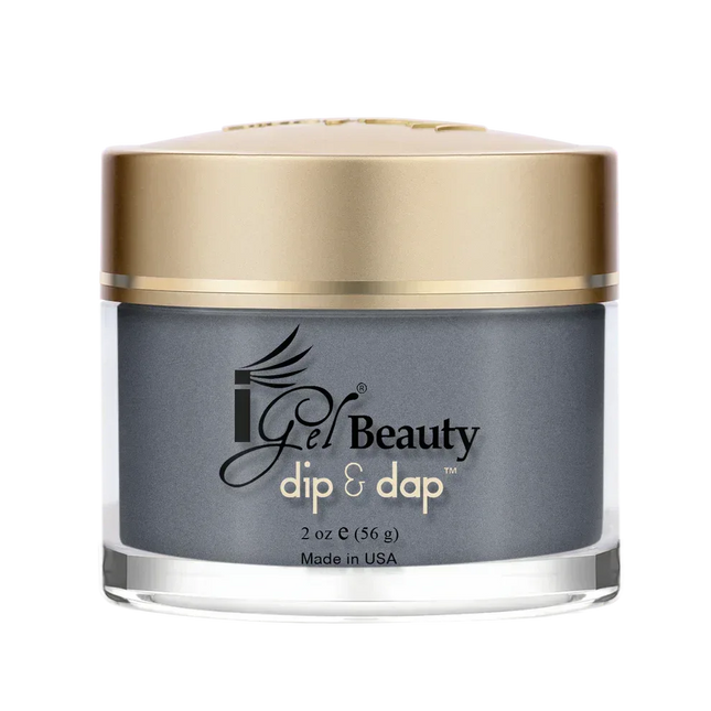 iGel Dip & Dap 2in1 Powder 2oz - #242 Black Pearl - TTT Nails Supply