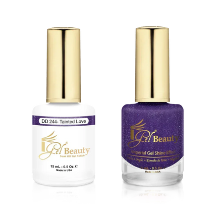 iGel Matching Duo Gel Polish 0.5oz - #244 Tainted Love - TTT Nails Supply