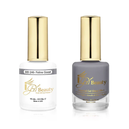 iGel Matching Duo Gel Polish 0.5oz - #246 Feline Good - TTT Nails Supply