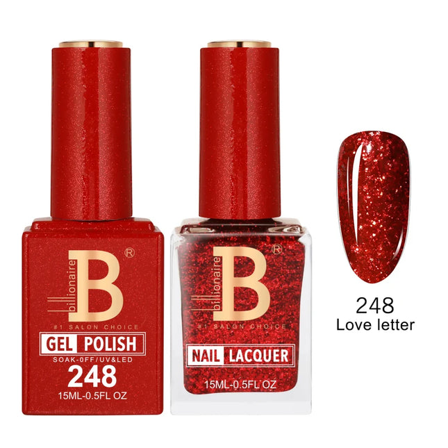 Billionaire Imperial Duo Matching – #201 - 256 Gel Polish + Lacquer (0.5oz / 15ml)