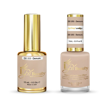 iGel Matching Duo Gel Polish 0.5oz - #253 Demure - TTT Nails Supply