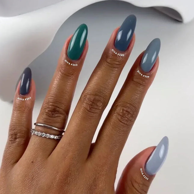DND DIVA Duo Matching Color - #255 Misty Morning - TTT Nails Supply