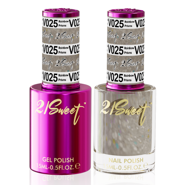 21Sweet - Gel & Lacquer Duo (#01 - #100) - NEW 2024