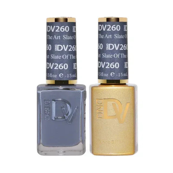 DND DIVA Duo Matching Color - #260 Slate Of The Art - TTT Nails Supply