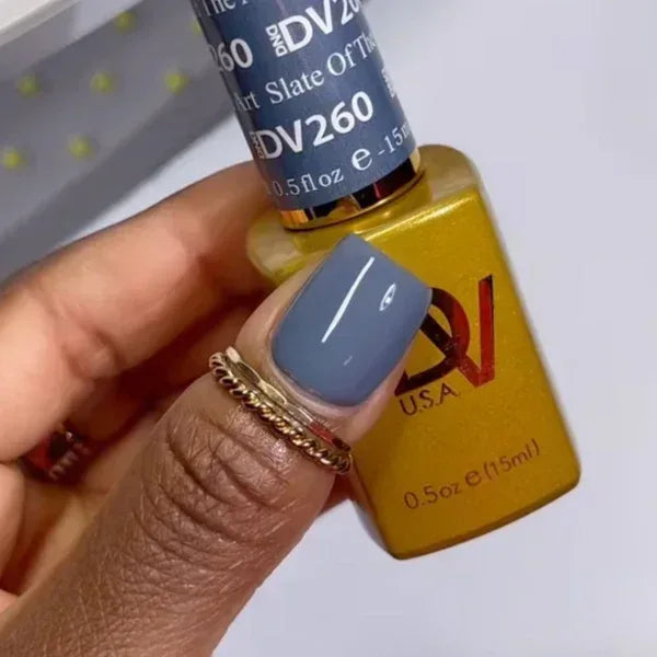DND DIVA Duo Matching Color - #260 Slate Of The Art - TTT Nails Supply