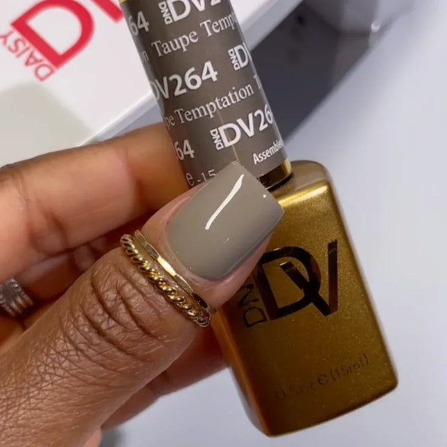 DND DIVA Duo Matching Color - #264 Taupe Temptation - TTT Nails Supply