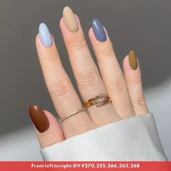 DND DIVA Duo Matching Color - #266 Nude Mocha - TTT Nails Supply