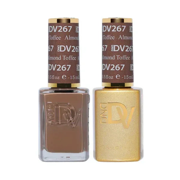 DND DIVA Duo Matching Color - #267 Almond Toffe - TTT Nails Supply