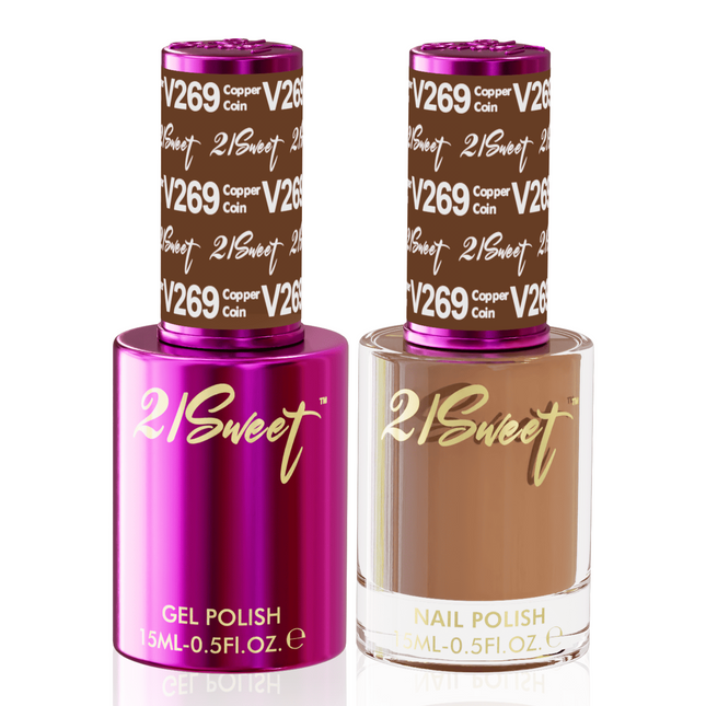 21Sweet - Gel & Lacquer Duo (#201 - #290) - NEW 2024